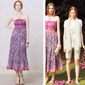 Anthropologie Silk Dress